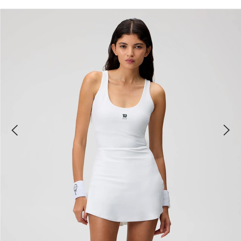Special Edition Kith IVY Collab - Wilson Classic White Tennis Dress